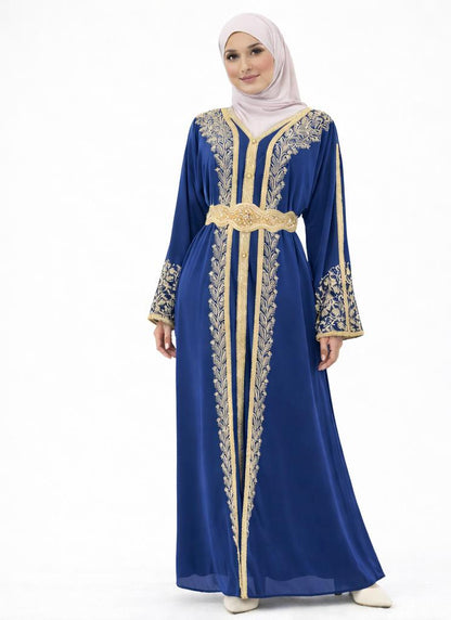 Gilded Flow Abaya