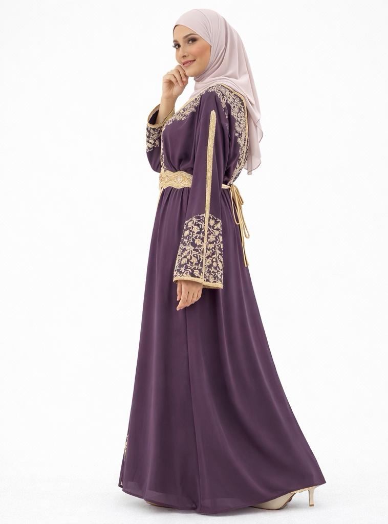Gilded Flow Abaya