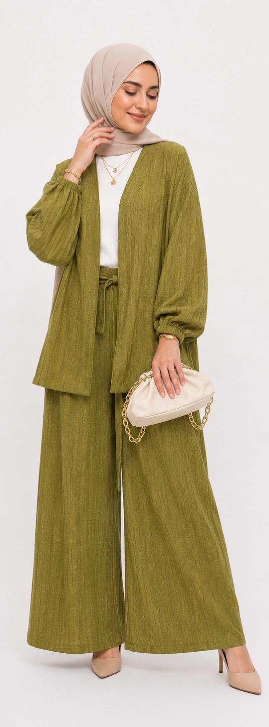 Crinkled Textured Co-Ord Set