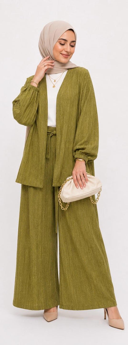 Crinkled Textured Co-Ord Set