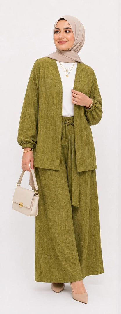 Crinkled Textured Co-Ord Set