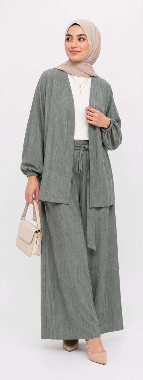 Crinkled Textured Co-Ord Set