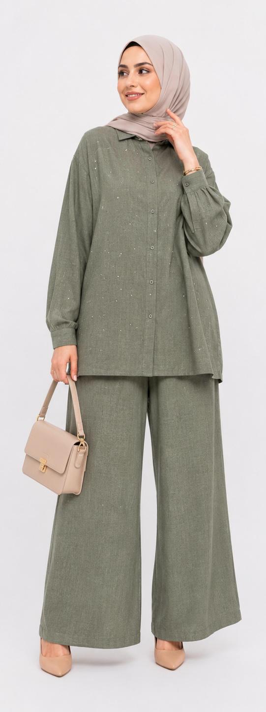 Sparkle Modest Co-ord Set