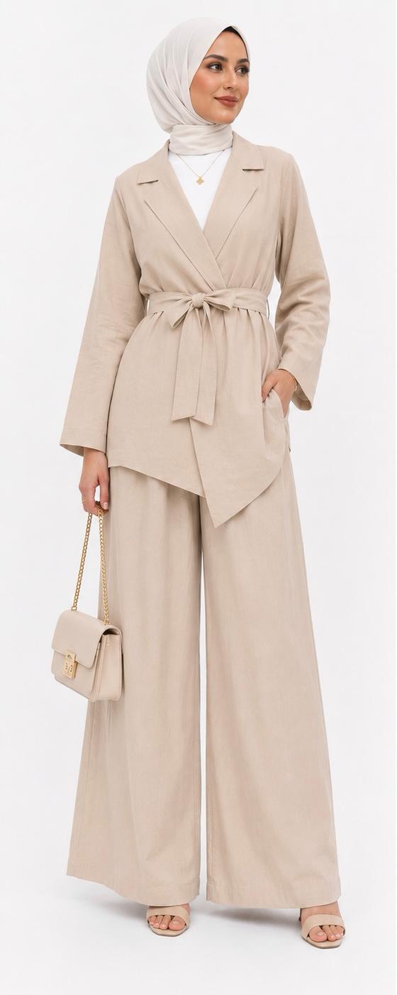 Belted Wrap Set