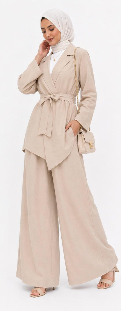 Belted Wrap Set
