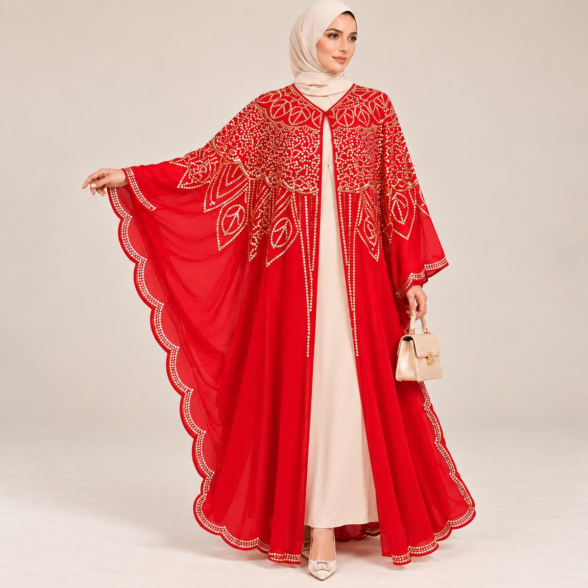 Chiffon Sequin Overlay Collection