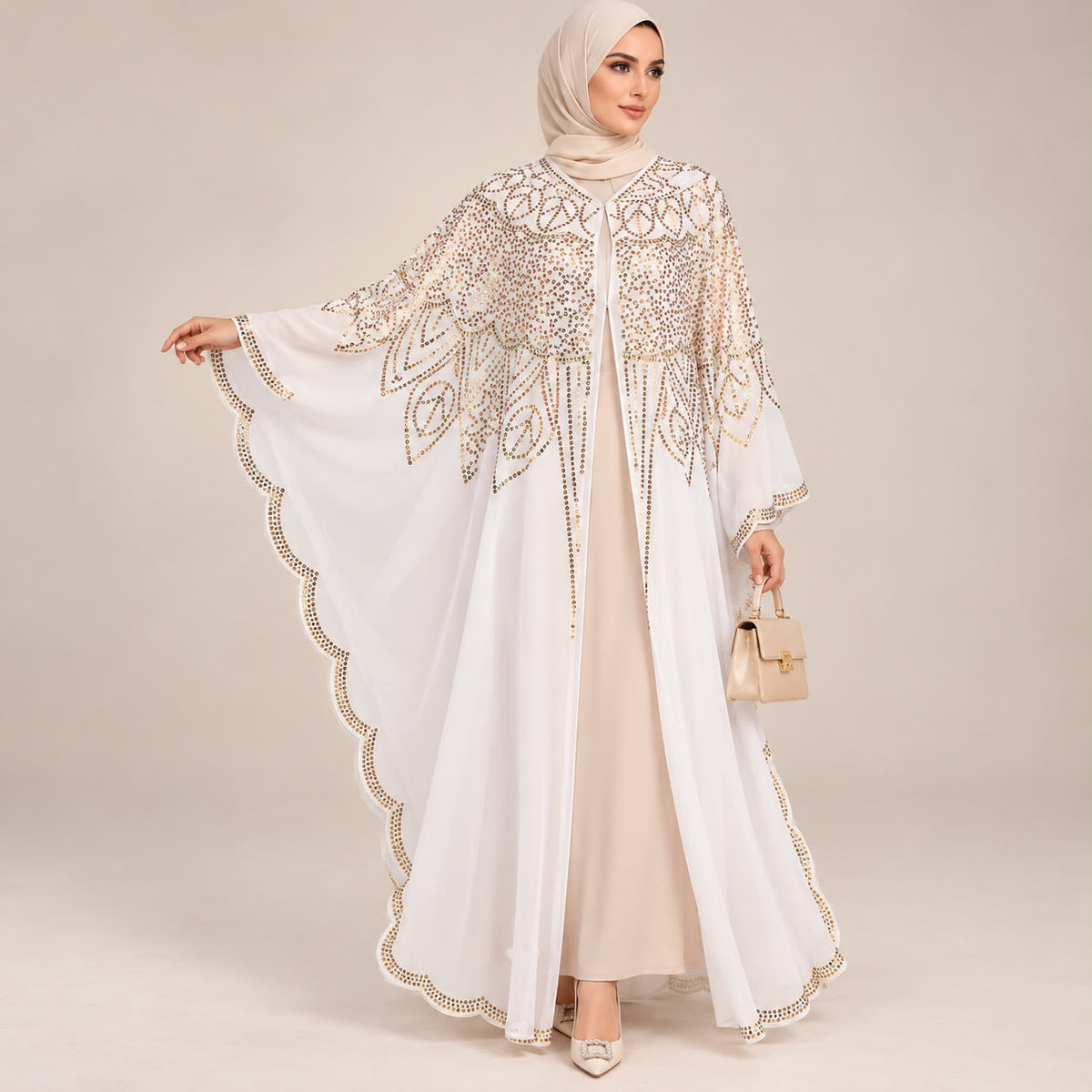 Chiffon Sequin Overlay Collection