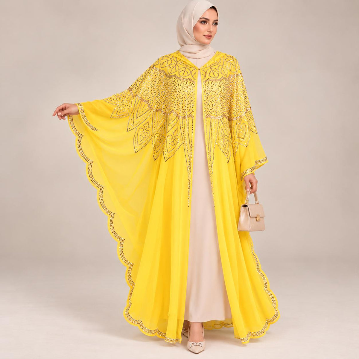 Chiffon Sequin Overlay Collection
