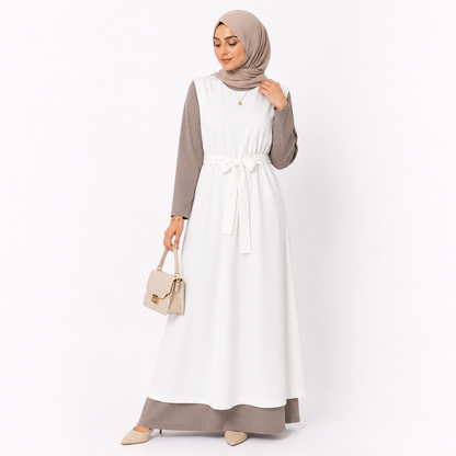 Half Sleeve Maxi Dress