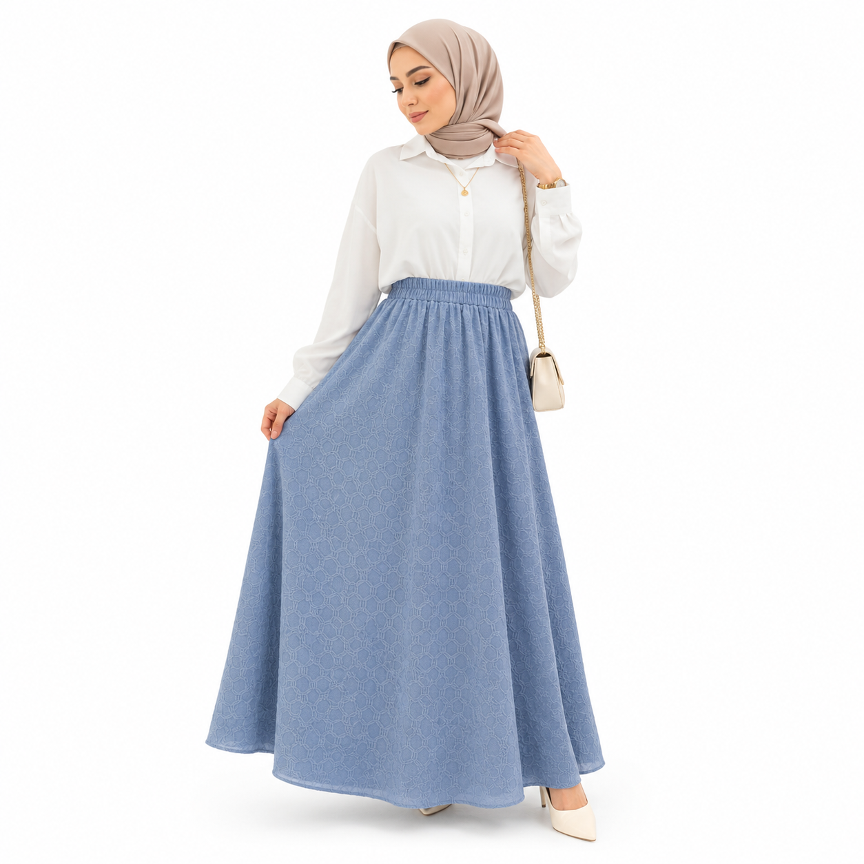 Grace Flow Maxi skirt