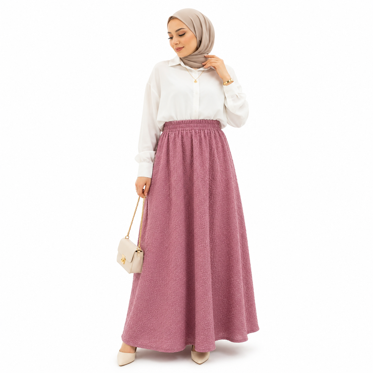 Grace Flow Maxi skirt