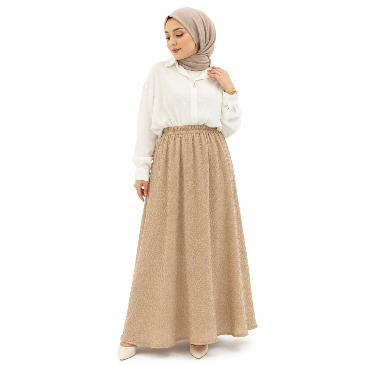 Grace Flow Maxi skirt